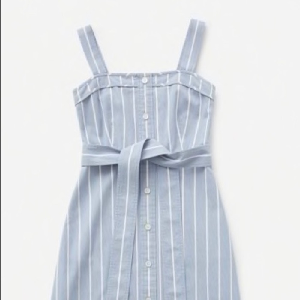 Everlane cotton weave picnic dress size 16